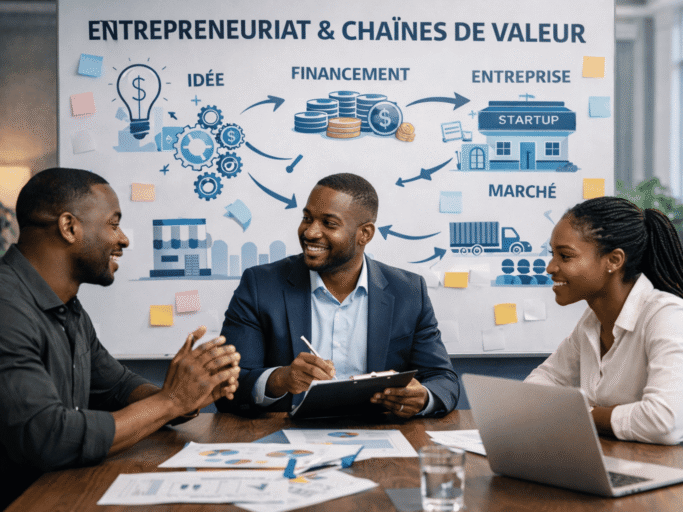Collaboration autour de l'entrepreneuriat et la chaine de valeur